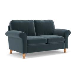 Large 2 Seater Sofa - Night Sky - Matt Velvet - Hurley - The Cotswold Company