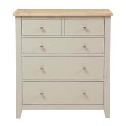 5 Drawer Chest - Chester Limestone - The Cotswold Company - thumbnail 4