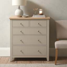 5 Drawer Chest - Chester Limestone - The Cotswold Company - thumbnail 2