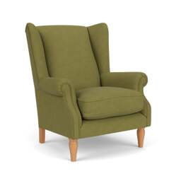 Alice Armchair - Apple - House Linen Mix - The Cotswold Company - thumbnail 1