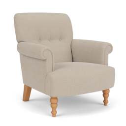 Armchair - Natural - Rustic Weave - Harriet - The Cotswold Company - thumbnail 1