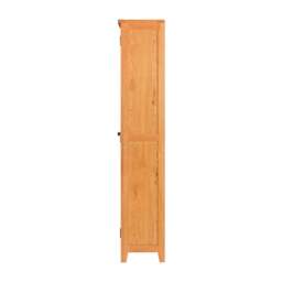 Glass Display Cabinet - Oakland Rustic Oak - The Cotswold Company - thumbnail 5