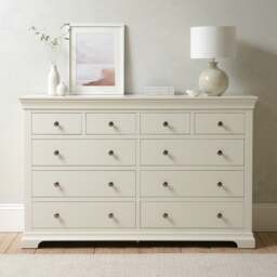 10 Drawer Chest - Chantilly Warm White - The Cotswold Company