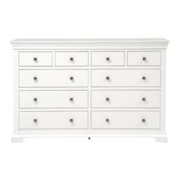 10 Drawer Chest - Chantilly Warm White - The Cotswold Company - thumbnail 3