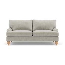 3 Seater Sofa - Grey Mist - Eco Chenille - Morris - The Cotswold Company - thumbnail 2