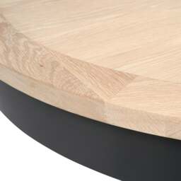 4-6 Seater Round Extending Dining Table - Chester Charcoal - The Cotswold Company - thumbnail 7