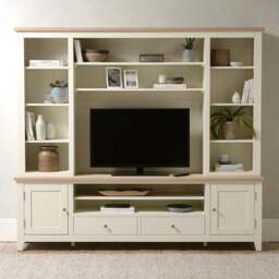 TV and Media Storage Unit - Chester Classic Cream - The Cotswold Company