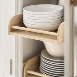 Triple Larder - Chester Pure White - The Cotswold Company - thumbnail 2