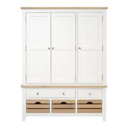 Triple Larder - Chester Pure White - The Cotswold Company - thumbnail 7