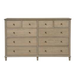 10 Drawer Chest of Drawers - Bibury Smoked Oak - The Cotswold Company - thumbnail 2