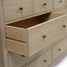 10 Drawer Chest of Drawers - Bibury Smoked Oak - The Cotswold Company - thumbnail 5