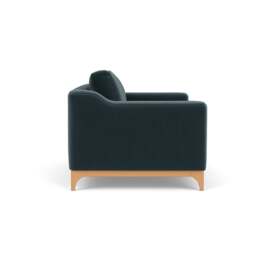 2 Seater Sofa - Night Sky - Matt Velvet - Watson - The Cotswold Company - thumbnail 3