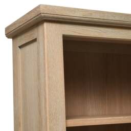Camille Limewash Oak Alcove Bookcase - The Cotswold Company - thumbnail 7