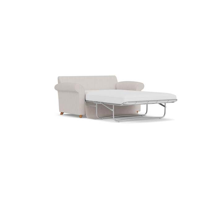 Sofa Bed Large 2 Seater - Soft White - Luxury Italian Linen - Hurley - The Cotswold Company - image 1
