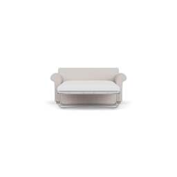 Sofa Bed Large 2 Seater - Soft White - Luxury Italian Linen - Hurley - The Cotswold Company - thumbnail 2