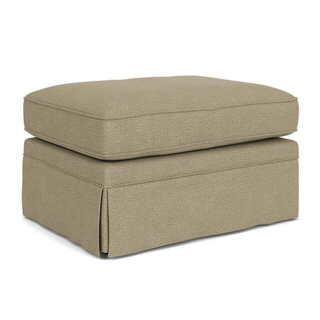 Foot Stool - Green Marl - House Weave - Dawson Small - The Cotswold Company - image 1