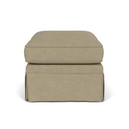 Foot Stool - Green Marl - House Weave - Dawson Small - The Cotswold Company - thumbnail 3