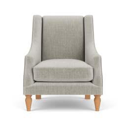 Armchair - Grey Mist - Eco Chenille - Annie - The Cotswold Company - thumbnail 2