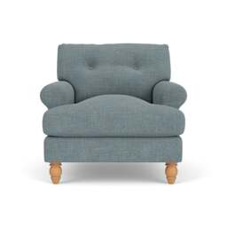 Armchair - Teal marl - Rustic Weave - Talbot - The Cotswold Company - thumbnail 2