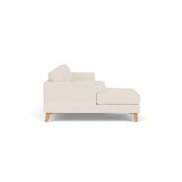 Chaise Large Left Hand - Cream - House Weave - Jackson - The Cotswold Company - thumbnail 3