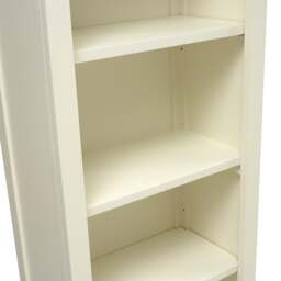 Simply Cotswold Classic Cream Slim Bookcase - The Cotswold Company - thumbnail 5