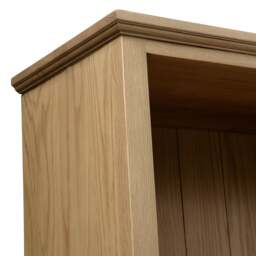 Elkstone Mellow Oak Large Bookcase - The Cotswold Company - thumbnail 5