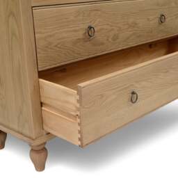 Elkstone Mellow Oak Large Bookcase - The Cotswold Company - thumbnail 7