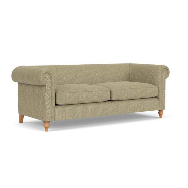 4 Seater Sofa - Apple - Herringbone Weave - Rayner - The Cotswold Company - image 1
