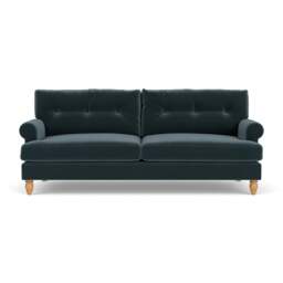 4 Seater Sofa - Night Sky - Matt Velvet - Talbot - The Cotswold Company - thumbnail 2