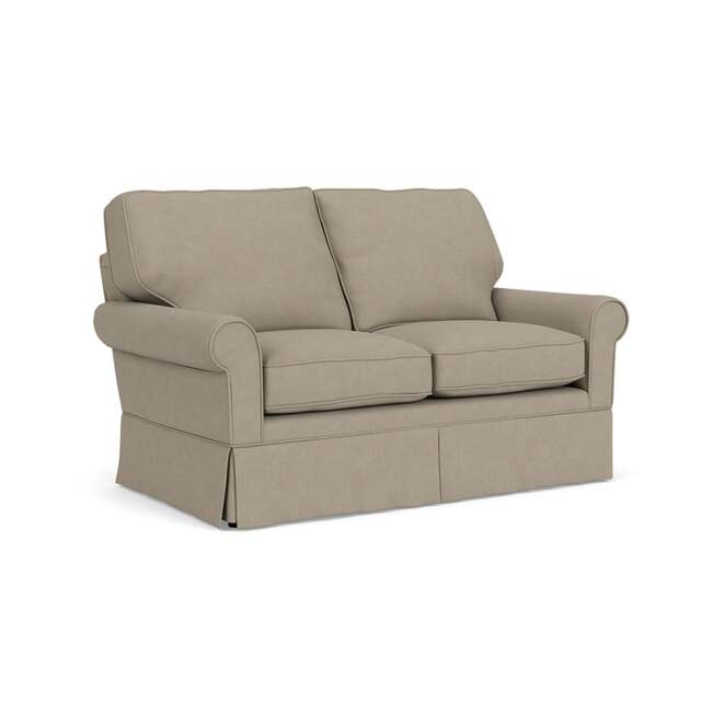 Large 2 Seater Sofa - Dove grey - House Linen Mix - Dawson - The Cotswold Company - image 1