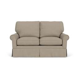 Large 2 Seater Sofa - Dove grey - House Linen Mix - Dawson - The Cotswold Company - thumbnail 2