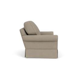 Large 2 Seater Sofa - Dove grey - House Linen Mix - Dawson - The Cotswold Company - thumbnail 3