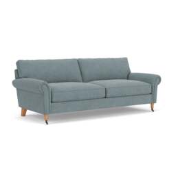 4 Seater Sofa - Teal marl - Rustic Weave - Osbourne - The Cotswold Company