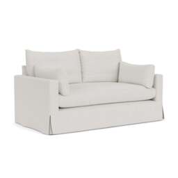 Large 2 Seater Sofa - Grey - Broadway Stripe - Ashton - The Cotswold Company