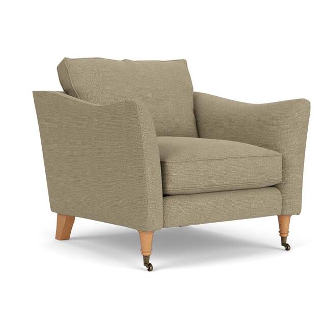 Armchair - Green marl - House Weave - Robinson - The Cotswold Company - image 1