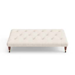 Foot Stool - Natural - House Weave - Amelia Large - The Cotswold Company - thumbnail 5