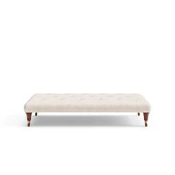 Foot Stool - Natural - House Weave - Amelia Large - The Cotswold Company - thumbnail 7