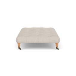 Foot Stool - Natural - House Weave - Amelia Large - The Cotswold Company - thumbnail 3