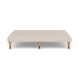 Foot Stool - Natural - House Weave - Amelia Large - The Cotswold Company - thumbnail 2