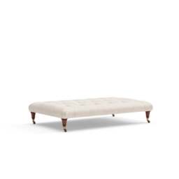 Foot Stool - Natural - House Weave - Amelia Large - The Cotswold Company - thumbnail 6