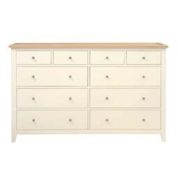 10 Drawer Chest - Chester Classic Cream - The Cotswold Company - thumbnail 4
