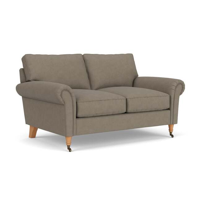 2 Seater Sofa - Mid Grey - House Linen Mix - Osbourne - The Cotswold Company - image 1