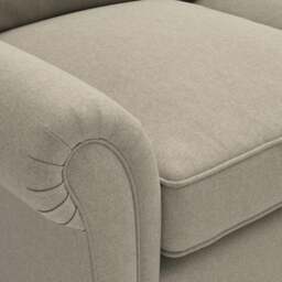 2 Seater Sofa - Mid Grey - House Linen Mix - Osbourne - The Cotswold Company - thumbnail 4