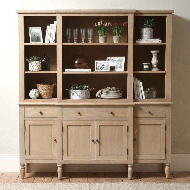 Camille Limewash Grand Dresser - Camille Limewash Oak - The Cotswold Company - image 1