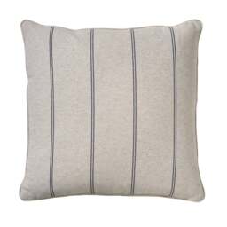 Compton Stripe Cushion Charcoal 50x50cm - Home Accessories - The Cotswold Company - thumbnail 6