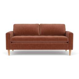 3 Seater Sofa - Cinnamon - Eco Chenille - Saxon - The Cotswold Company - thumbnail 2