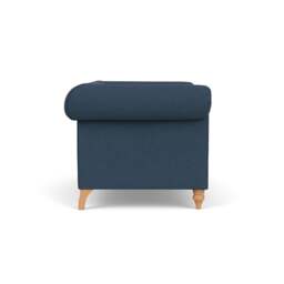 2 Seater Sofa - Indigo - House Linen Mix - Rayner - The Cotswold Company - thumbnail 3