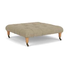 Foot Stool - Apple - Rustic Weave - Amelia - The Cotswold Company - thumbnail 1