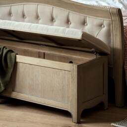 Blanket Box - Camille Limewash Oak - The Cotswold Company - thumbnail 5