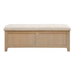 Blanket Box - Camille Limewash Oak - The Cotswold Company - thumbnail 6